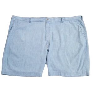 Polo Ralph Lauren Men's Blue Lightweight‎ Chambray Shorts Size: 54